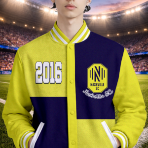 Limited Edition – Customized MLS Nashville SC Varsity & Baseball Jacket