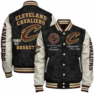 Limited Edition – Customized NBA Cleveland Cavaliers Baseball Jacket