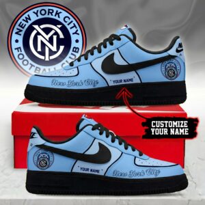 Limited Edition – Customized MLS New York City Fc Af1 Sneakers