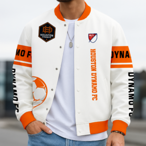 Limited Edition – Customized MLS Houston Dynamo Baseball Jacket