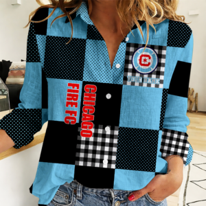 Limited Edition – Customized MLS Chicago Fire Fc Women Casual Shirt