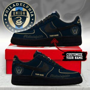 Limited Edition – Customized MLS Philadelphia Union Af1 Sneakers