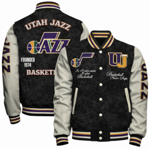 Limited Edition – Customized NBA Utah Jazz Baseball Jacket