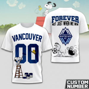Limited Edition – Customized MLS Vancouver Whitecaps Fc x Snoopy Hoodie T-Shirts