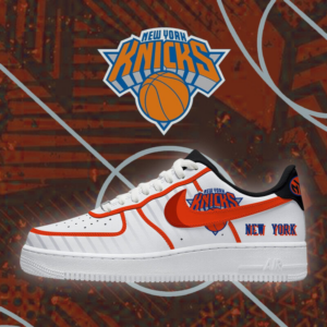 Limited Edition – Customized NBA New York Knicks Af1 Shoes