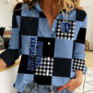 Limited Edition – Customized MLS Sporting Kansas City Women Casual Shirt