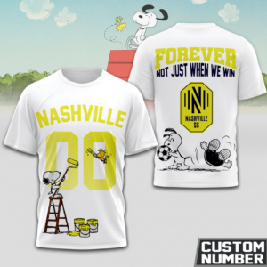Limited Edition – Customized MLS Nashville Sc x Snoopy Hoodie T-Shirts