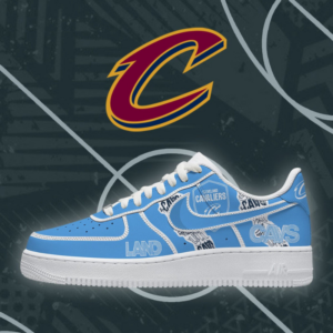 Limited Edition – Customized NBA Cleveland Cavaliers Af1 Shoes