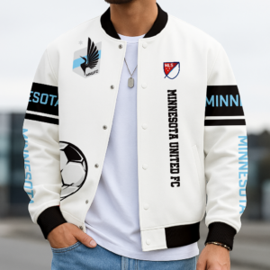 Limited Edition – Customized MLS Minnesota United Baseball Jacket