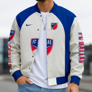 Limited Edition – Customized MLS FC Dallas Baseball Jacket