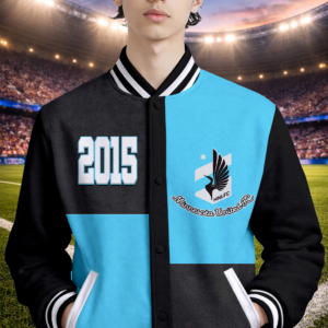 Limited Edition – Customized MLS Minnesota United Baseball Jacket