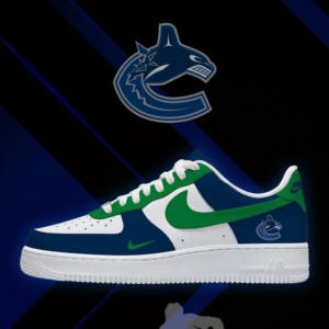 Limited Edition – Customized NHL Vancouver Canucks Af1 Shoes