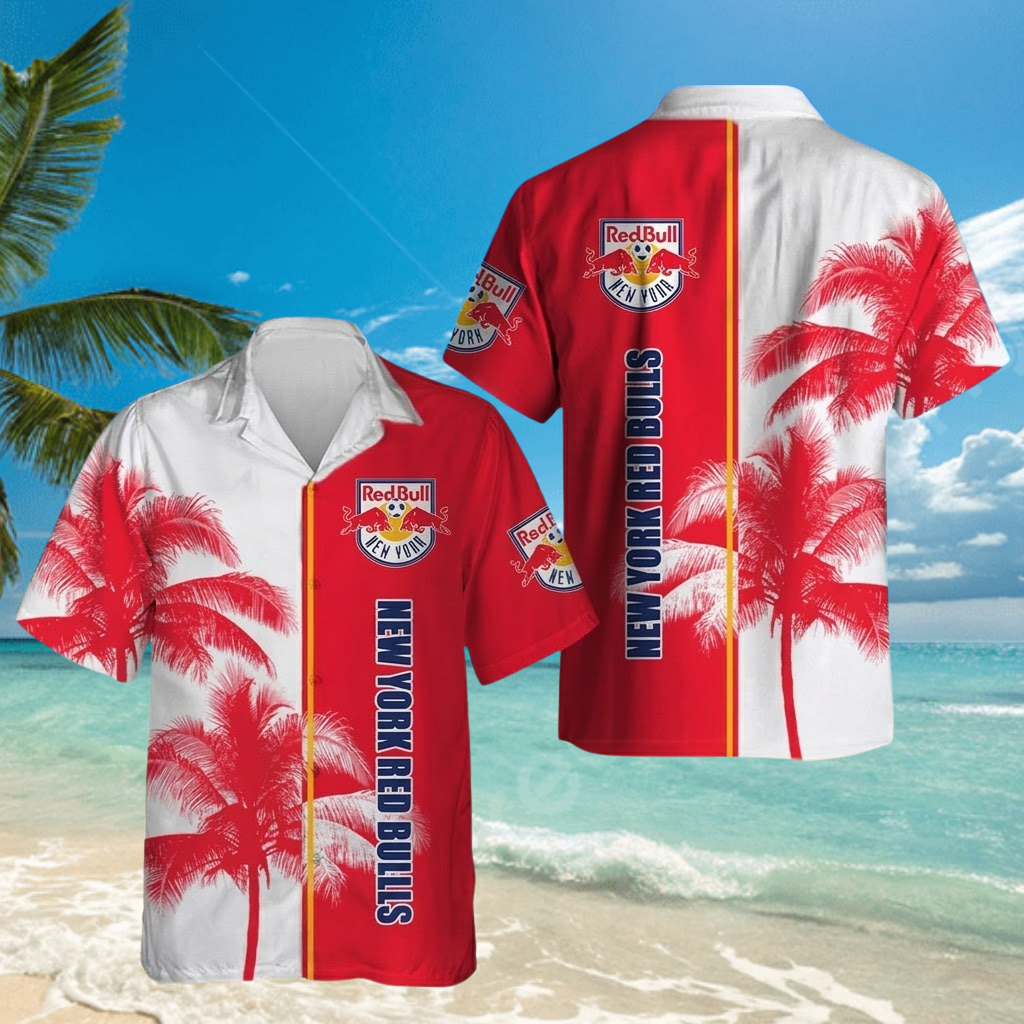 Limited Edition – Customized MLS New York Red Bulls Unisex Hawaiian Shirt