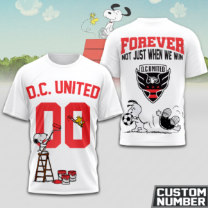 Limited Edition – Customized MLS D.C. United x Snoopy Hoodie T-Shirts