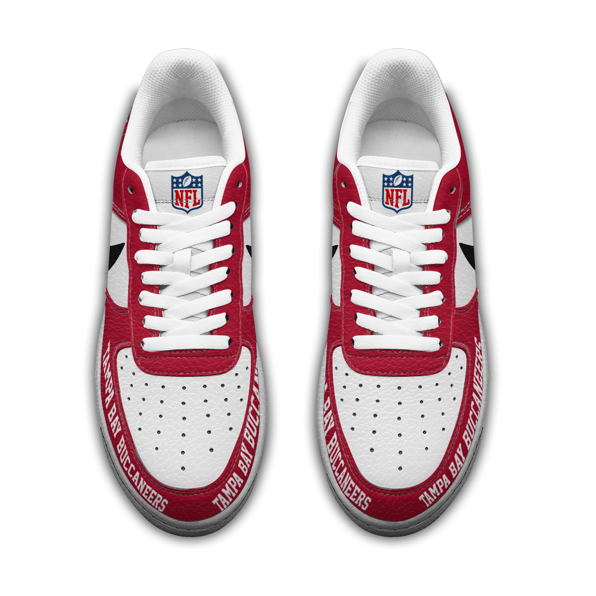 Limited Edition – Customized NFL Tampa Bay Buccaneers F1 Sneakers - Image 4