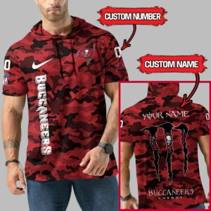 Limited Edition – Customized NFL Tampa Bay Buccaneers Short Sleeve Hoodie