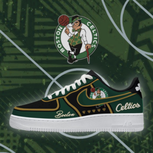Limited Edition – Customized NBA Boston Celtics Af1 Shoes
