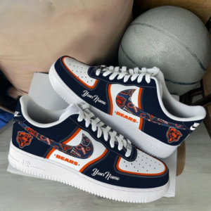 Limited Edition – Customized NFL Chicago Bears Af1 Sneakers