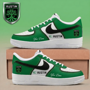 Limited Edition – Customized MLS Austin FC Af1 Sneakers