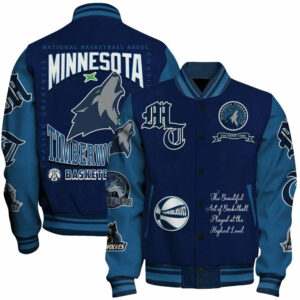 Limited Edition – Customized NBA Minnesota Timberwolves Baseball Jacket