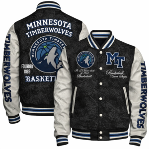 Limited Edition – Customized NBA Minnesota Timberwolves Baseball Jacket
