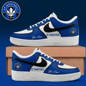Limited Edition – Customized MLS CF Montreal Af1 Sneakers