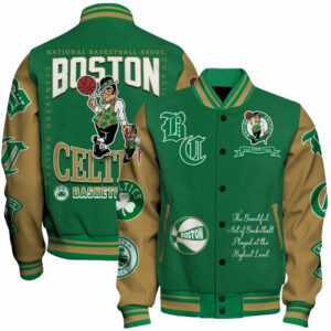 Limited Edition – Customized NBA Boston Celtics Baseball Jacket