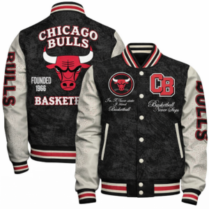 Limited Edition – Customized NBA Chicago Bulls Baseball Jacket