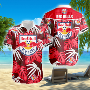 Limited Edition – Customized MLS New York Red Bulls Unisex Hawaiian Shirt