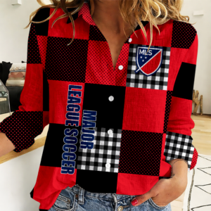 Limited Edition – Customized MLS Major League Soccer Women Casual Shirt