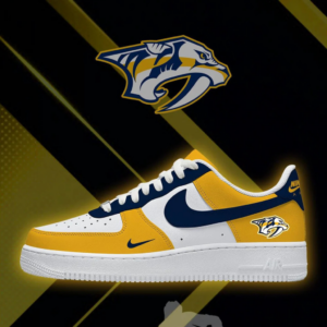 Limited Edition – Customized NHL Nashville Predators Af1 Shoes