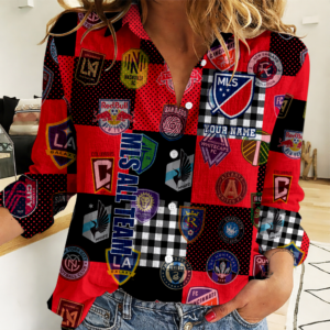 Limited Edition – Customized MLS All Teams Women Casual Shirt