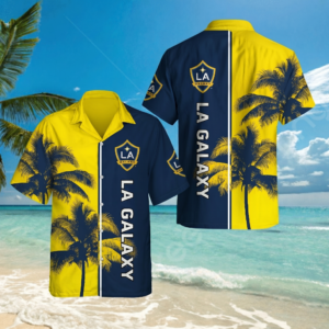 Limited Edition – Customized MLS LA Galaxyxy Unisex Hawaiian Shirt