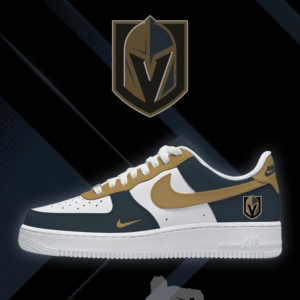 Limited Edition – Customized NHL Vegas Golden Knights Af1 Shoes
