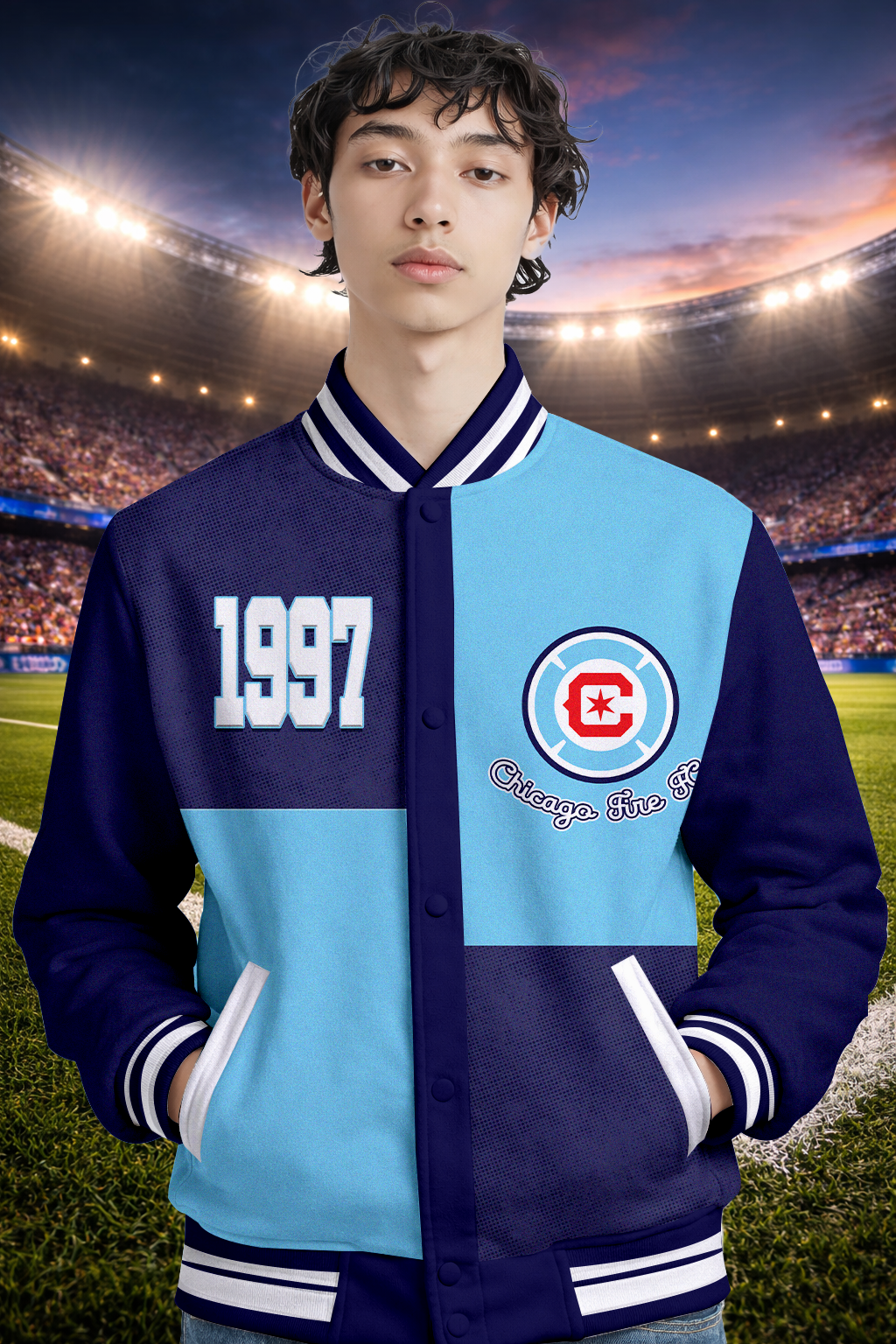 Limited Edition – Customized MLS Chicago Fire Fc Baseball Jacket