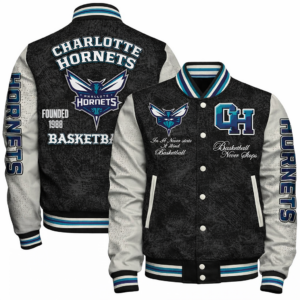 Limited Edition – Customized NBA Charlotte Hornets Baseball Jacket
