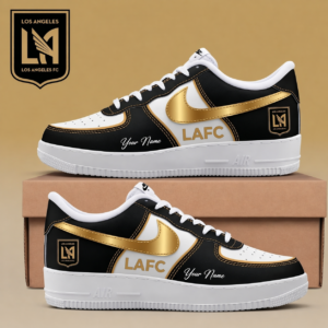 Limited Edition – Customized MLS Los Angeles FC Af1 Sneakers