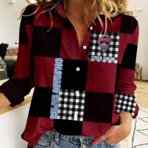 Limited Edition – Customized MLS Colorado Rapids Women Casual Shirt