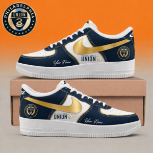 Limited Edition – Customized MLS Philadelphia Union Af1 Sneakers