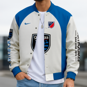 Limited Edition – Customized MLS San Jose Earthquakes Baseball Jacket