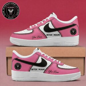 Limited Edition – Customized MLS Inter Miami CF Af1 Sneakers