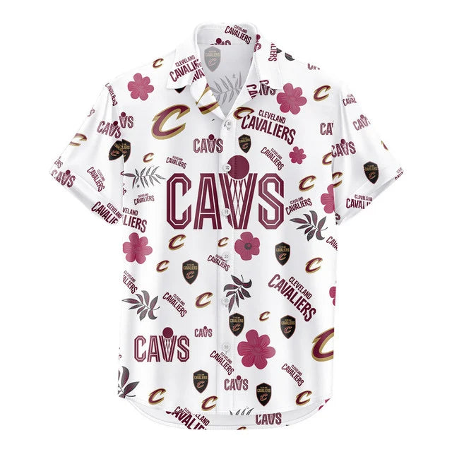 Limited Edition – Customized NBA Cleveland Cavaliers Unisex Hawaiian Shirt & Shorts Set - Image 3