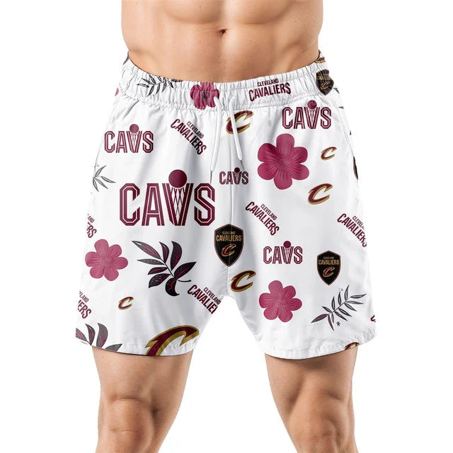 Limited Edition – Customized NBA Cleveland Cavaliers Unisex Hawaiian Shirt & Shorts Set - Image 5