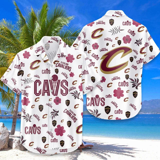 Limited Edition – Customized NBA Cleveland Cavaliers Unisex Hawaiian Shirt & Shorts Set