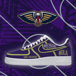 Limited Edition – Customized NBA New Orleans Pelicans Af1 Shoes