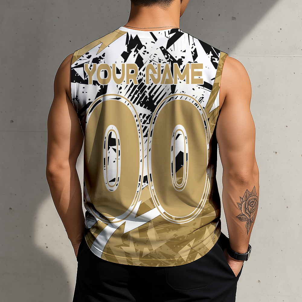 Limited Edition – Customized MLS Los Angeles Fc Tank Top & Gym Shirt - Image 2