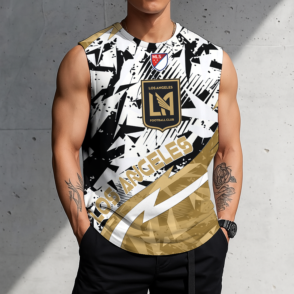 Limited Edition – Customized MLS Los Angeles Fc Tank Top & Gym Shirt