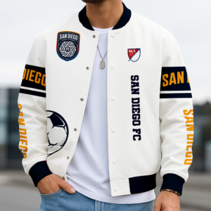 Limited Edition – Customized MLS San Diego FC Baseball Jacket