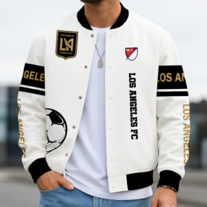 Limited Edition – Customized MLS Los Angeles FC Baseball Jacket