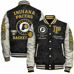 Limited Edition – Customized NBA Indiana Pacers Baseball Jacket